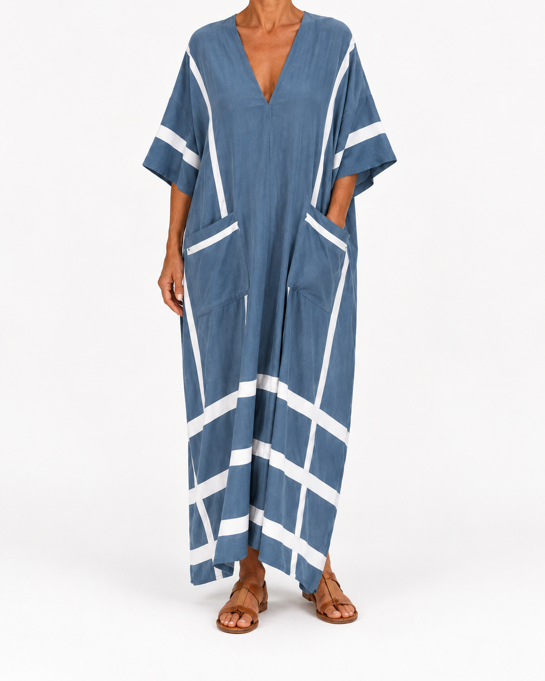 Rathnait - Dress Denim — Elina Dublin studio photograph