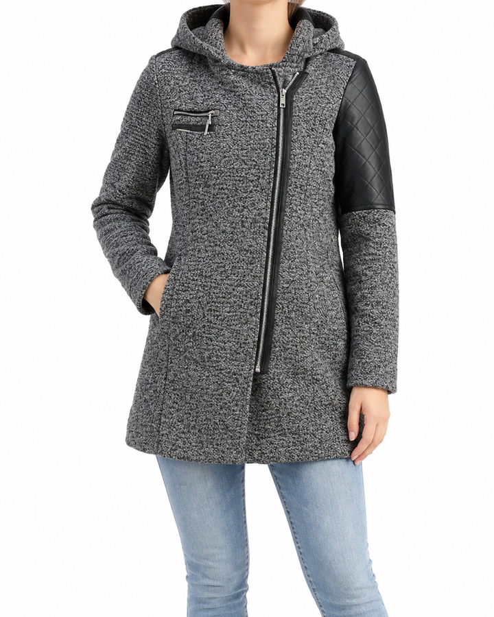 ROSEMARY™ - Elegant Winter Jacket — Elina Dublin studio photograph