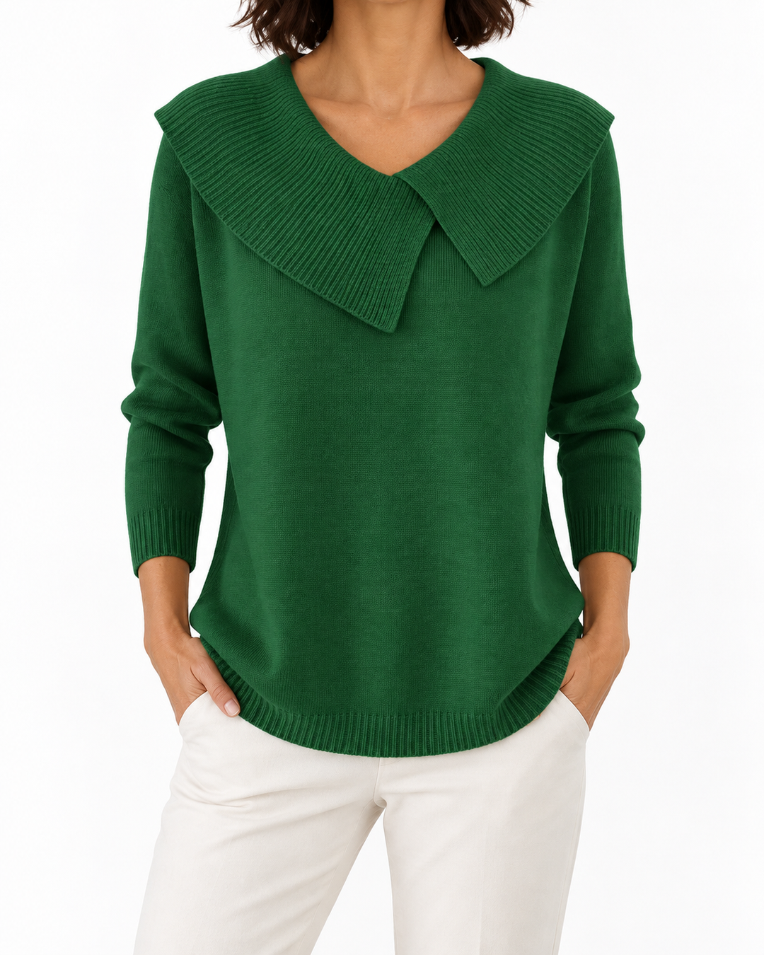 Winter Comfort Sweater — Elina Dublin studio photograph