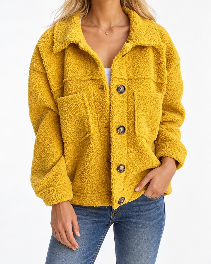 ZOE™ - Cozy Winter Jacket — Elina Dublin studio photograph