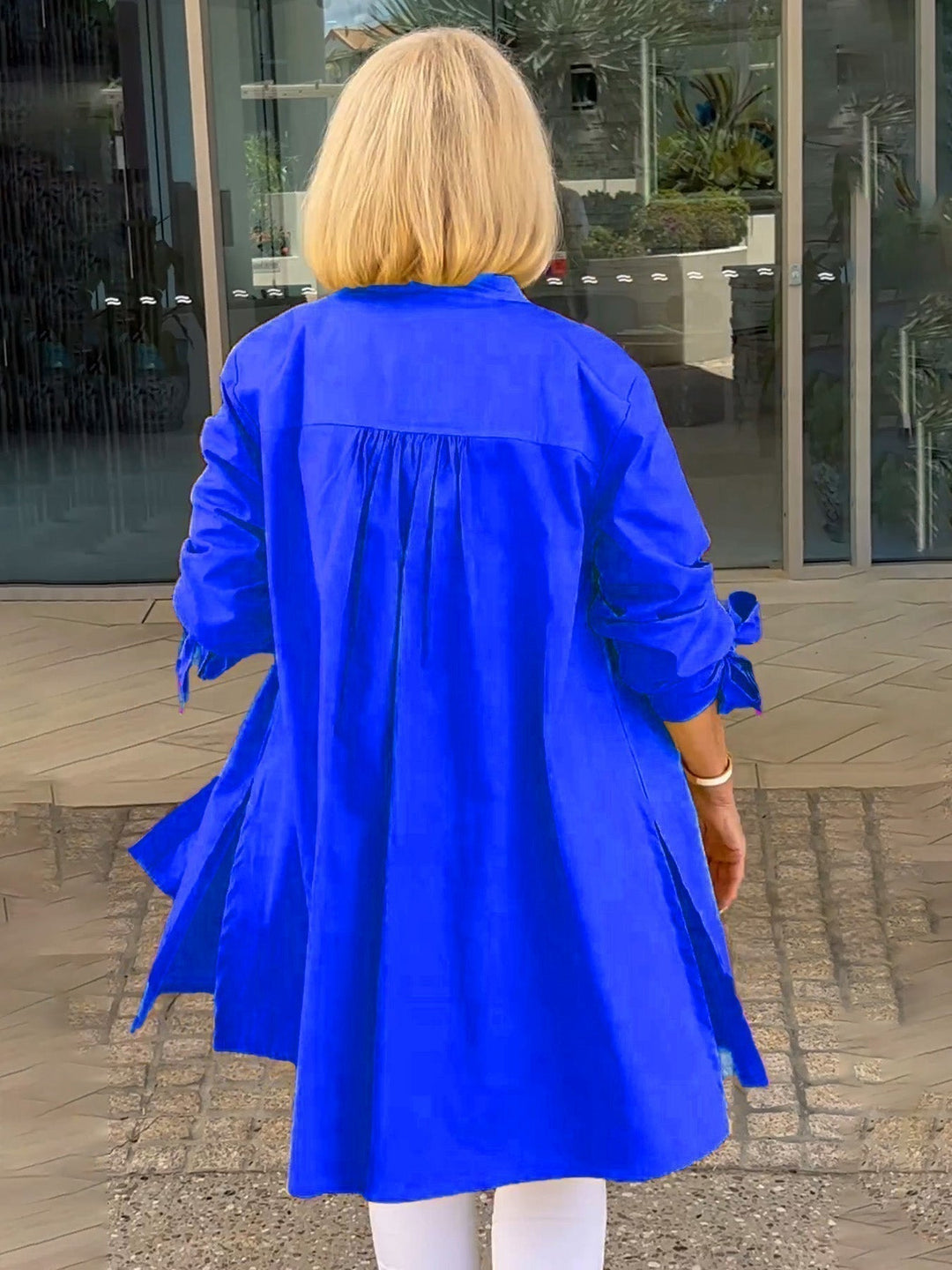 CÉLINA™ - Classy Long Shirt Jacket | Elina Dublin