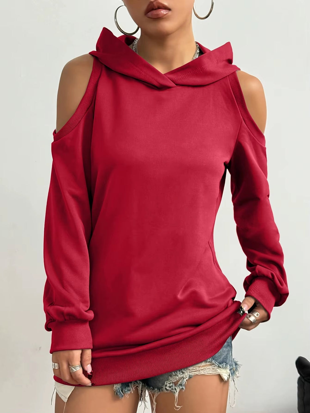 Camélia™ — Elegant Sweater with Open-Knit Shoulders | Elina Dublin