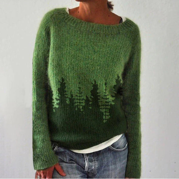 Aoibhbhoth - Forest Knit Jumper | Elina Dublin