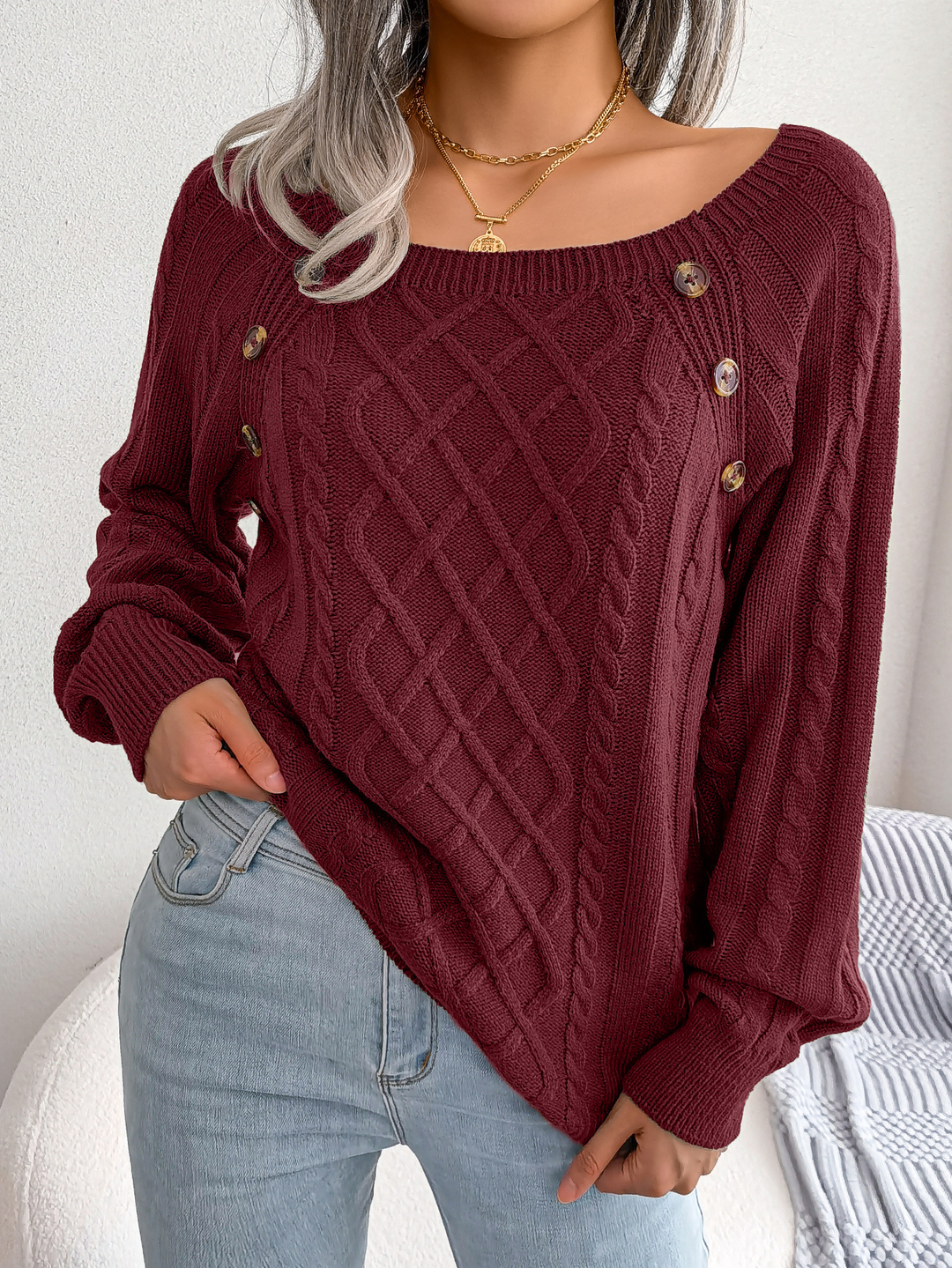 Emilia - Classic Comfort Sweater | Elina Dublin