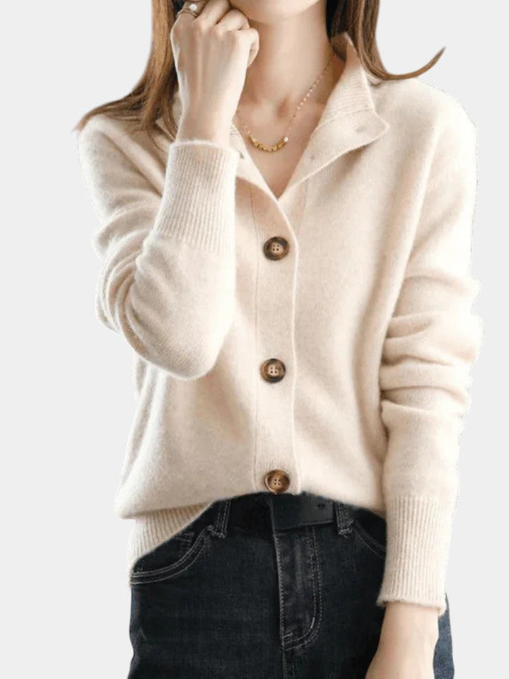 Sofia Button Cardigan | Elina Dublin