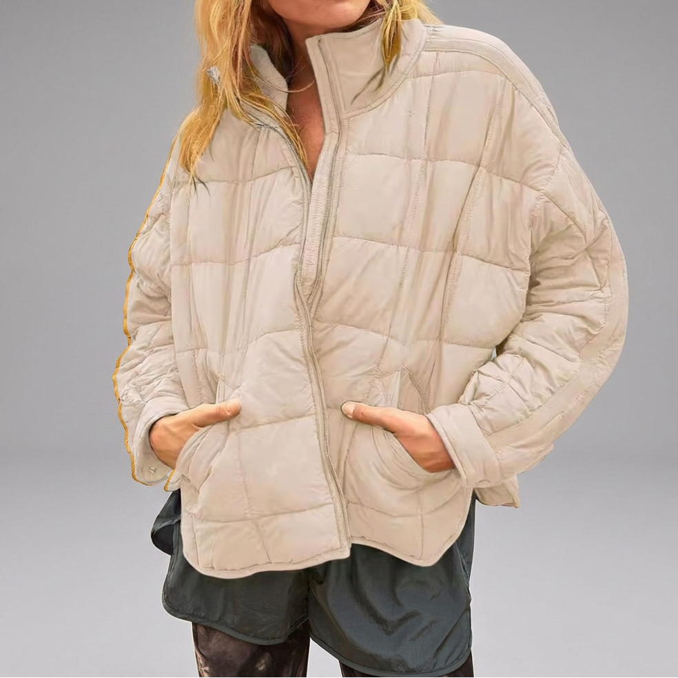 GEMMA™ – Lightweight Compact Zip Puffer Jacket | Elina Dublin