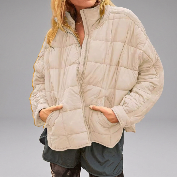 GEMMA™ – Lightweight Compact Zip Puffer Jacket | Elina Dublin