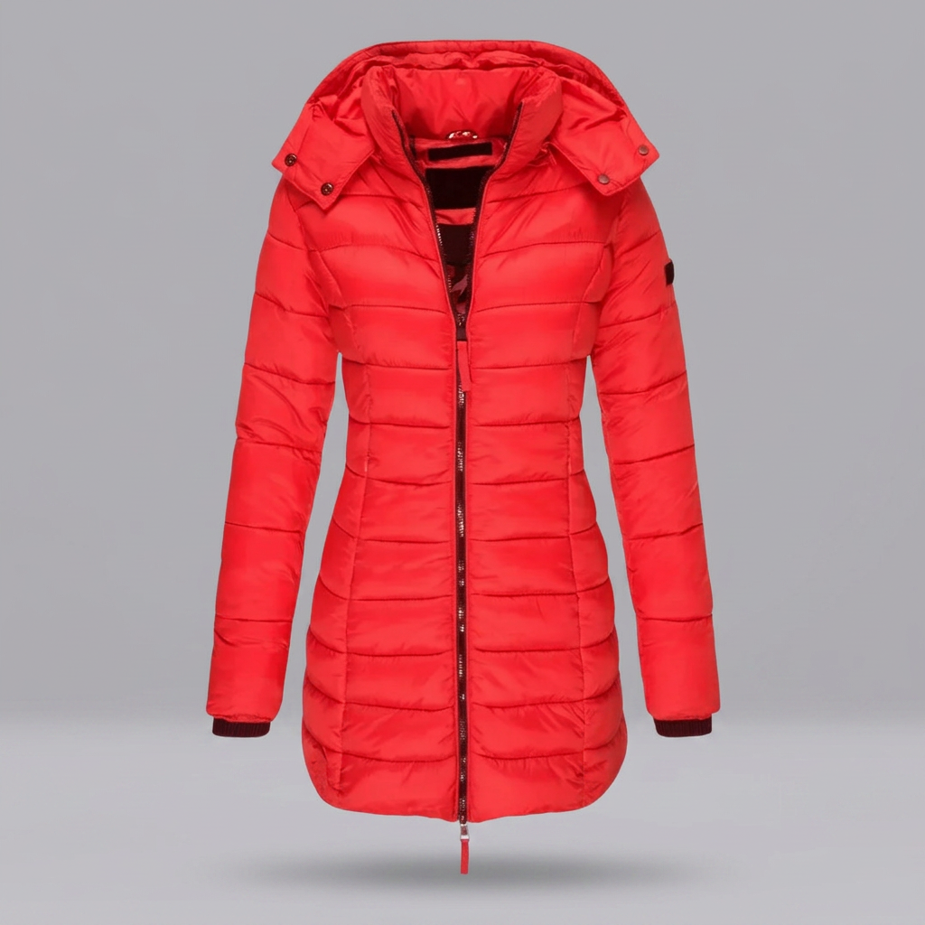 TALIA™ - Classic Long Puffer Jacket | Elina Dublin