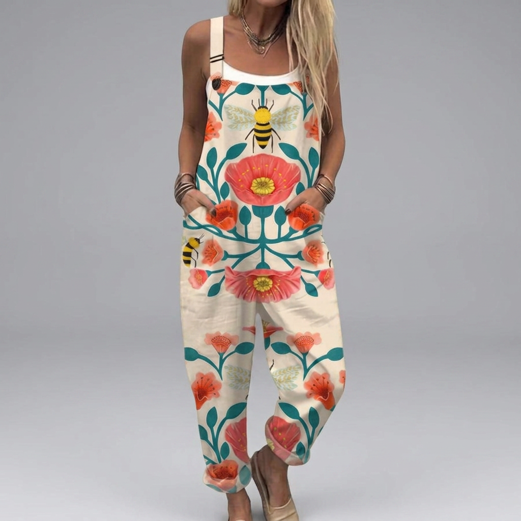 Muirne - Vintage Monofloral with Bees | Elina Dublin