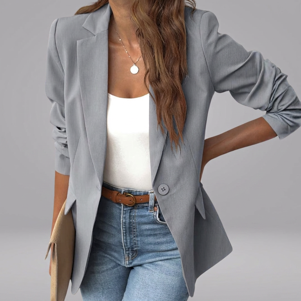 WAVERLY™ – Polished Single-Button Blazer & Pants Set | Elina Dublin