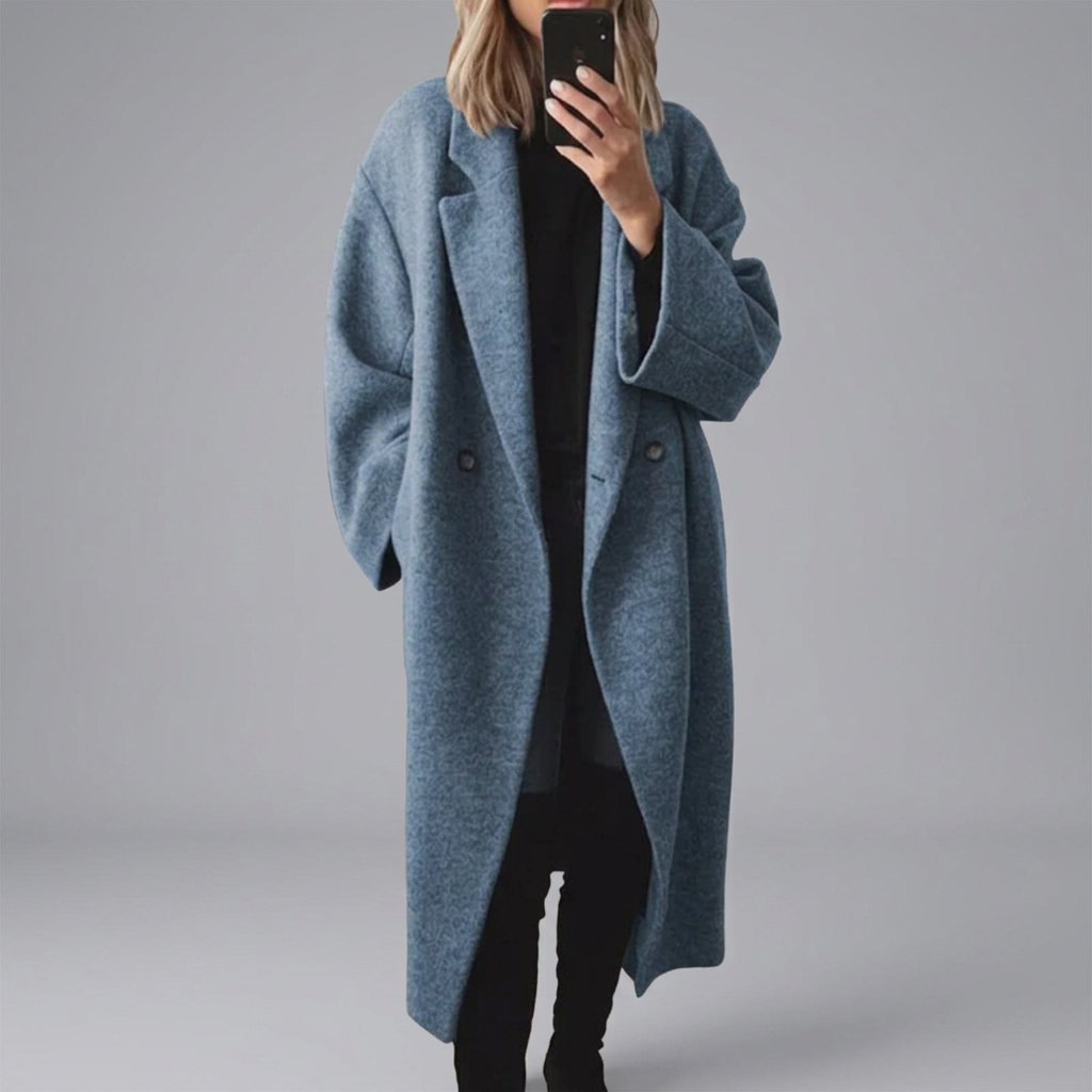 FIONA™ | Classic Tailored Overcoat | Elina Dublin