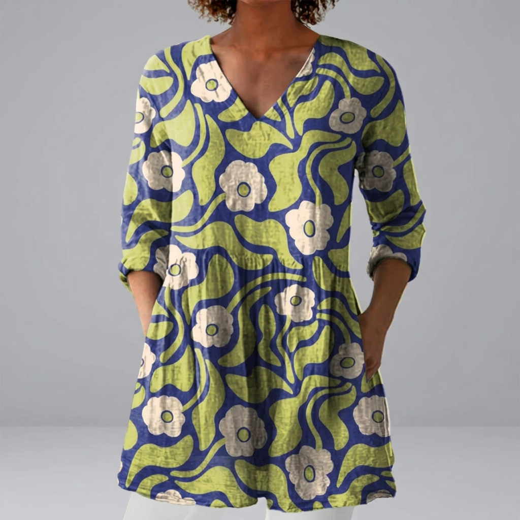 Ailionora - Sage Green Blouse | Elina Dublin