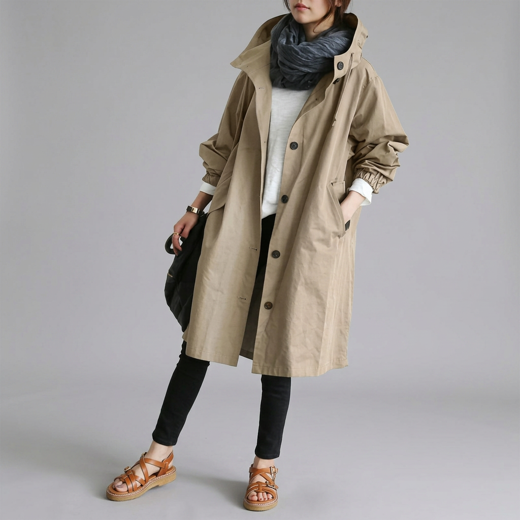 EVA™ | Tailored Fashion Trench Coat | Elina Dublin