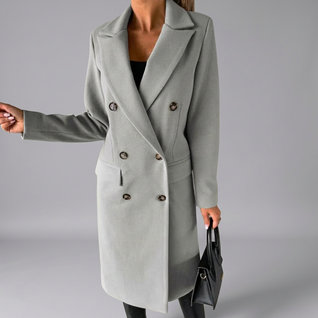 ALEXA™ | Urban Elegance Wool Trench | Elina Dublin