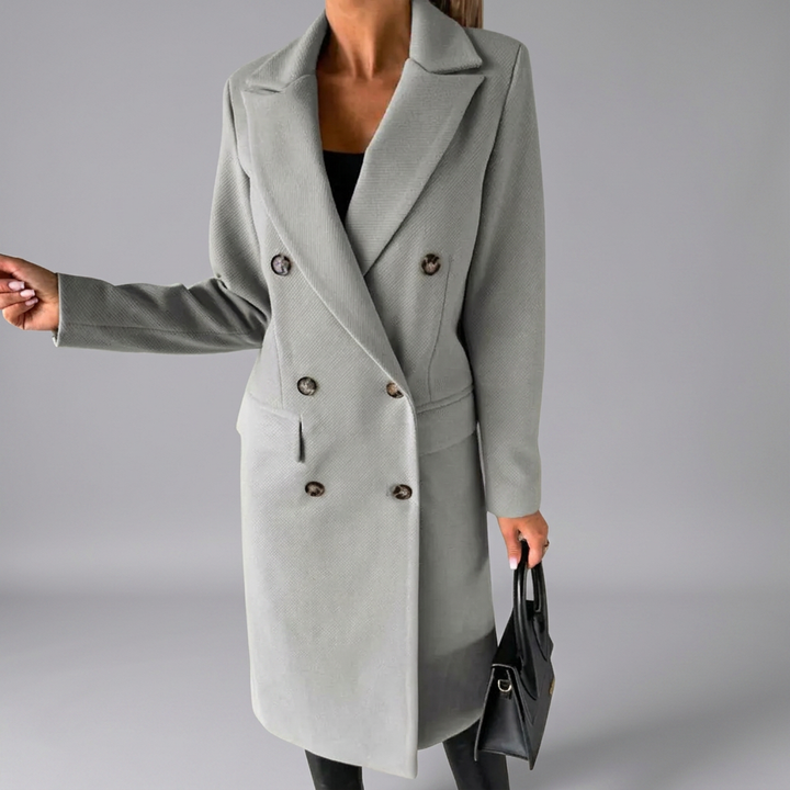 ALEXA™ | Urban Elegance Wool Trench | Elina Dublin