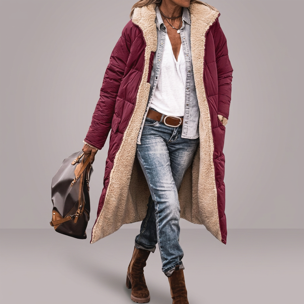 SASHA™ | Elegant Reversible Coat | Elina Dublin