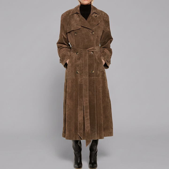 CHANTAL™ - Classic Belted Trench Coat | Elina Dublin