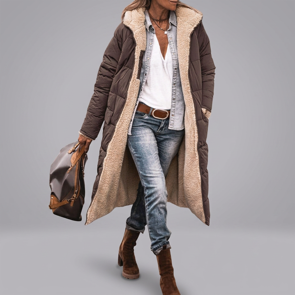 SASHA™ | Elegant Reversible Coat | Elina Dublin