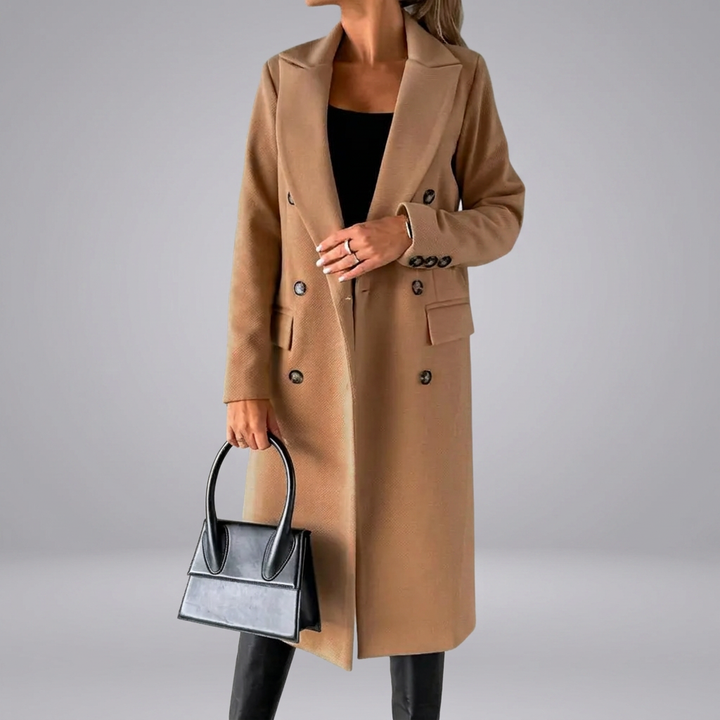 ALEXA™ | Urban Elegance Wool Trench | Elina Dublin