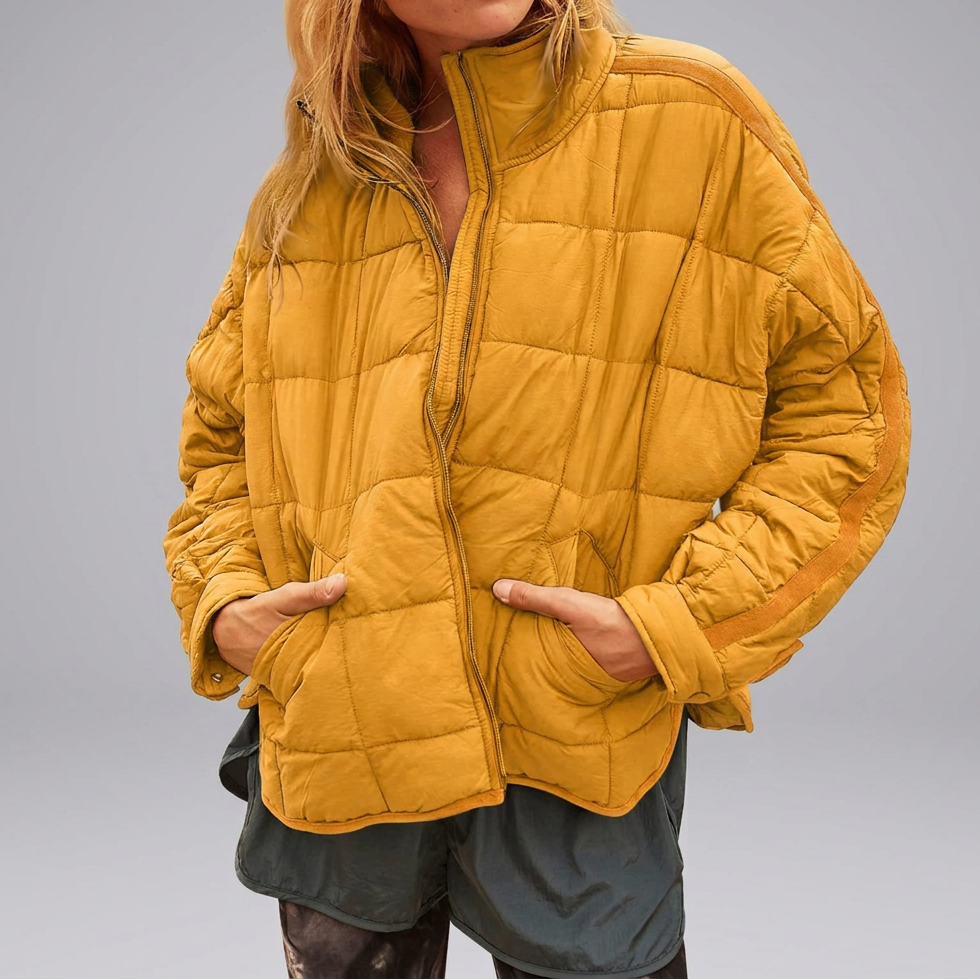 GEMMA™ – Lightweight Compact Zip Puffer Jacket | Elina Dublin