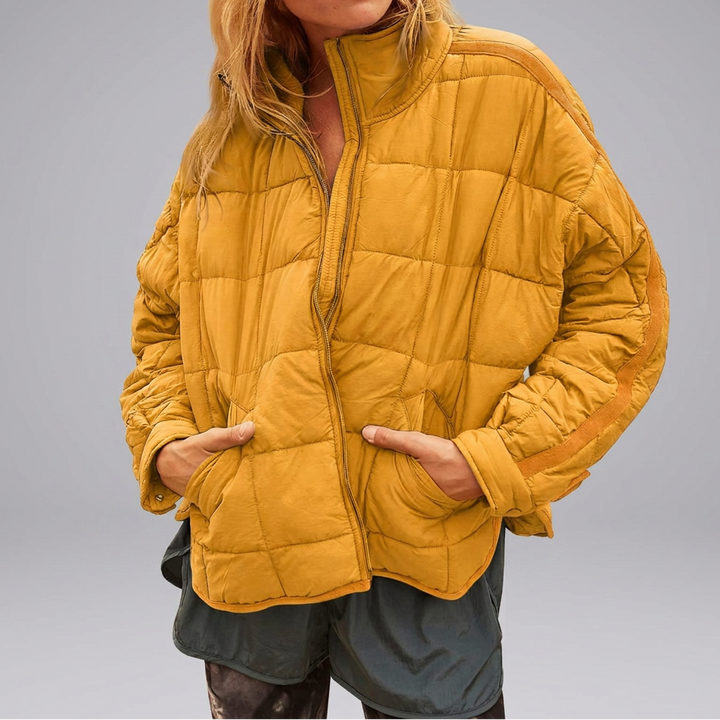 GEMMA™ – Lightweight Compact Zip Puffer Jacket | Elina Dublin