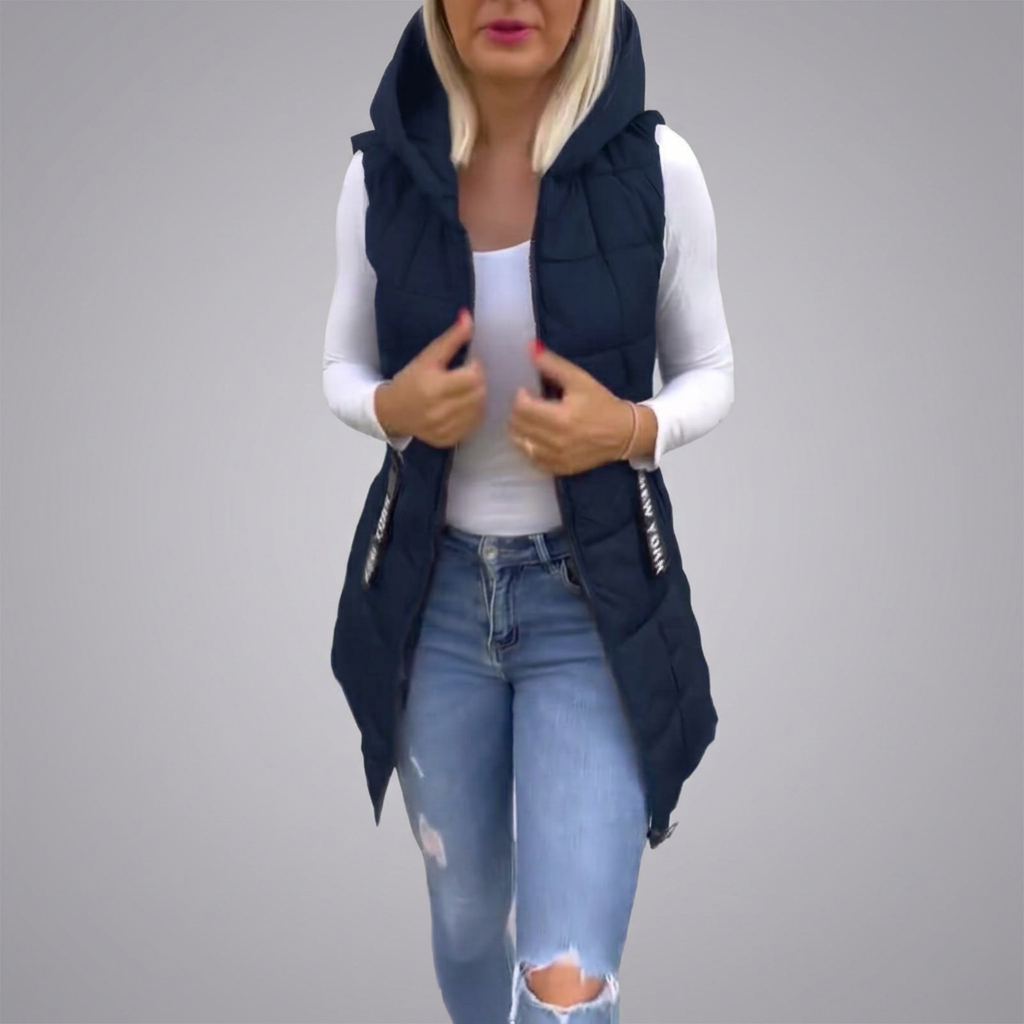 CELESTE™ - Sleeveless Puffer Jacket | Elina Dublin