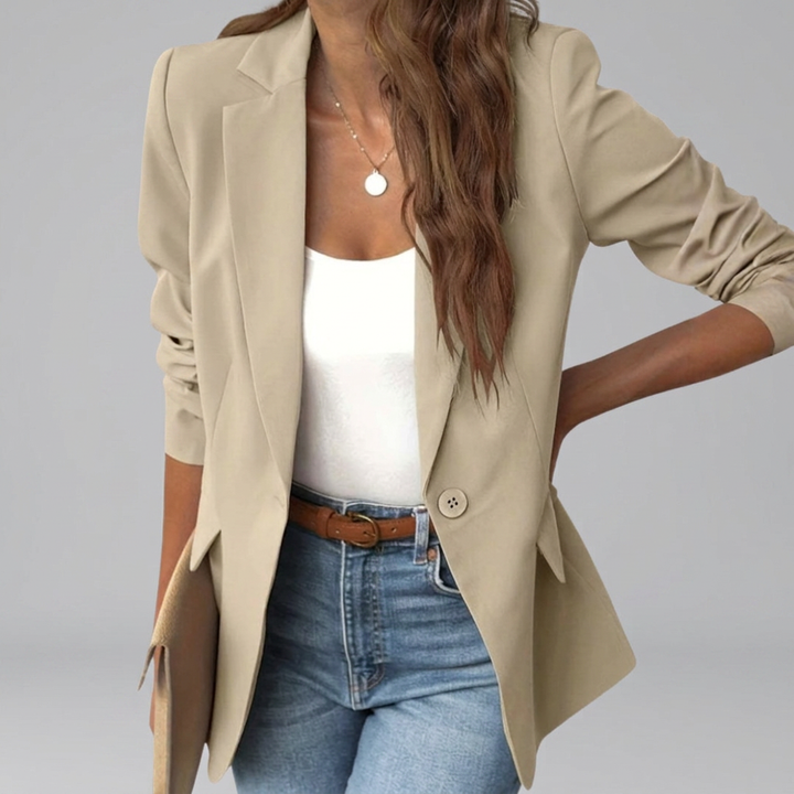WAVERLY™ – Polished Single-Button Blazer & Pants Set | Elina Dublin