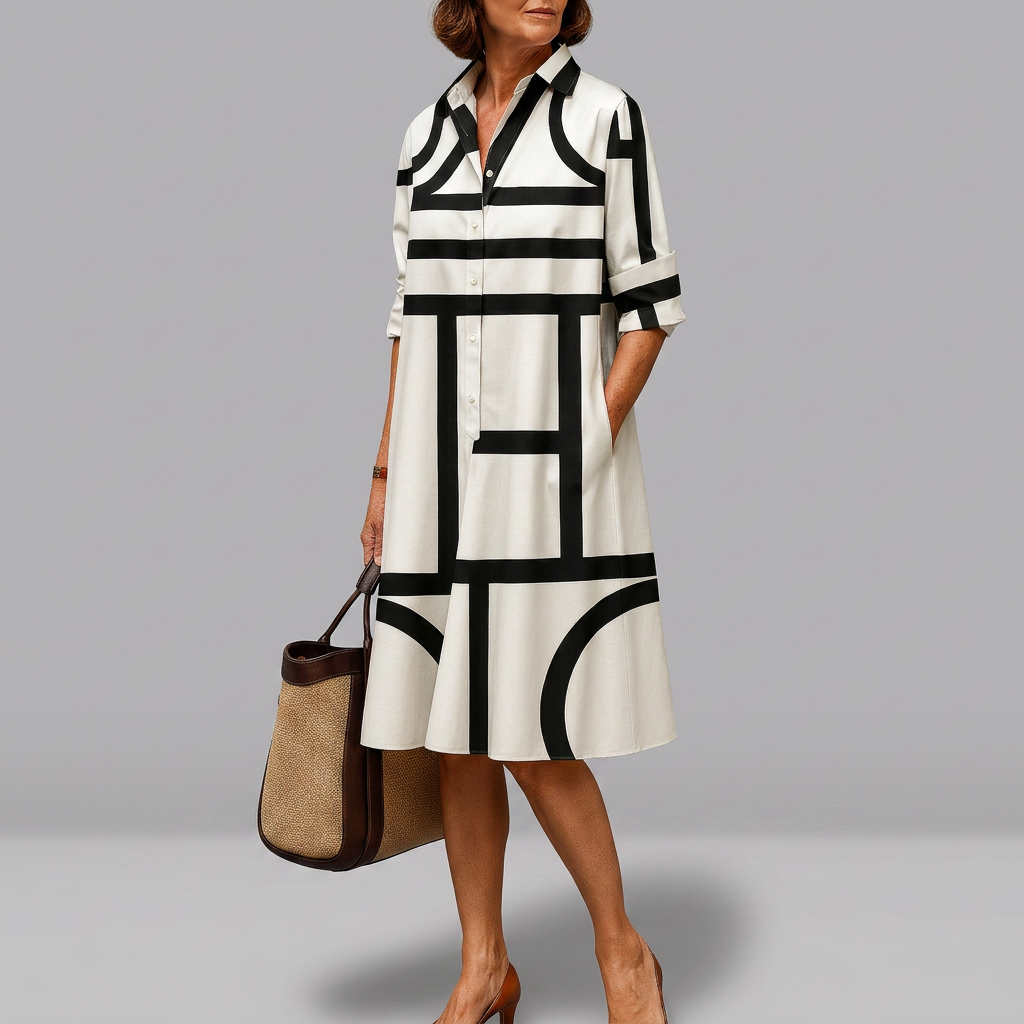 Muadhnait - Dress Charcoal | Elina Dublin