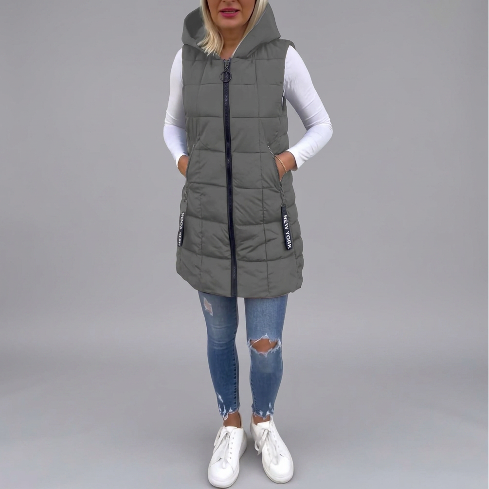 CELESTE™ - Sleeveless Puffer Jacket | Elina Dublin
