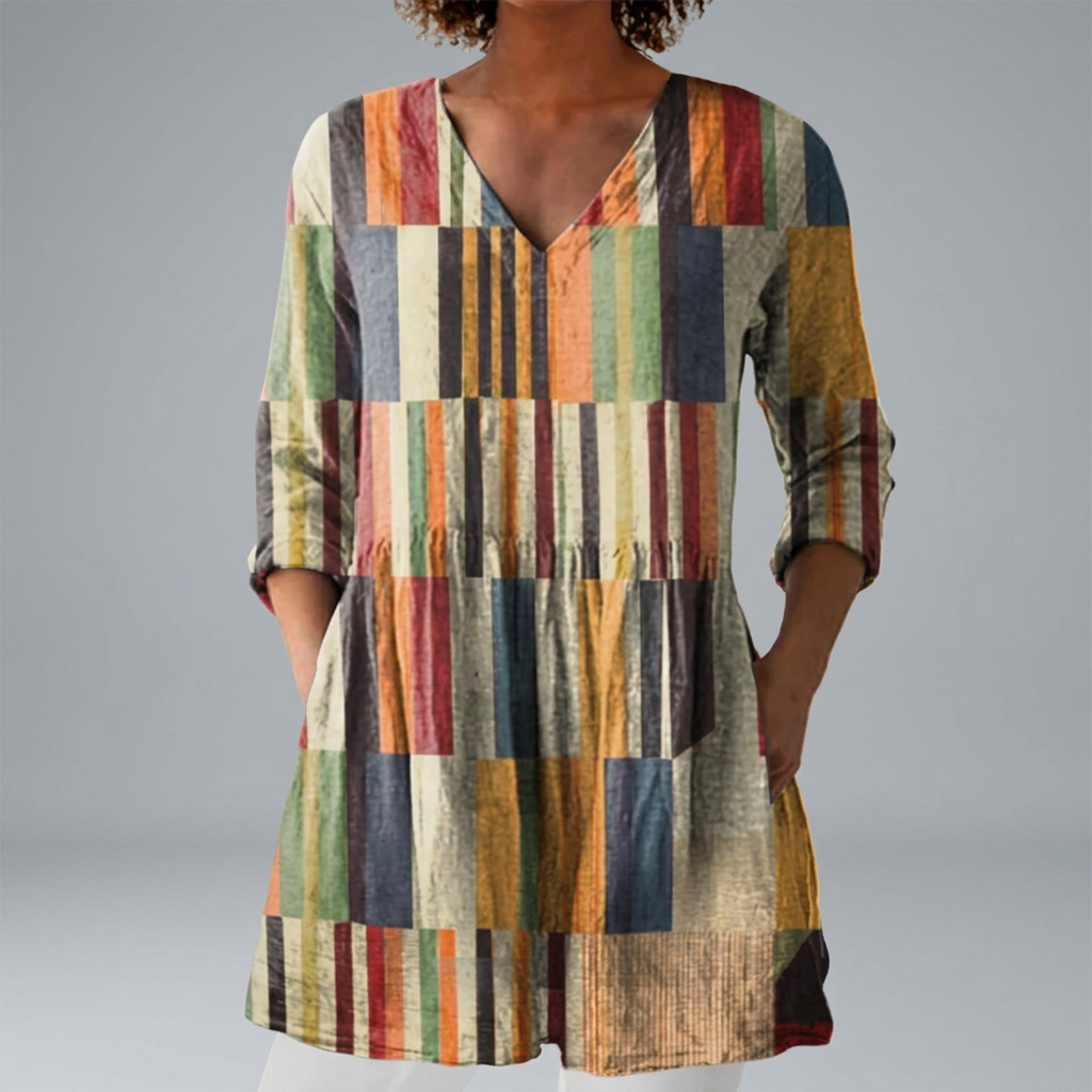 Isla - Multicolour Grace Blouse | Elina Dublin