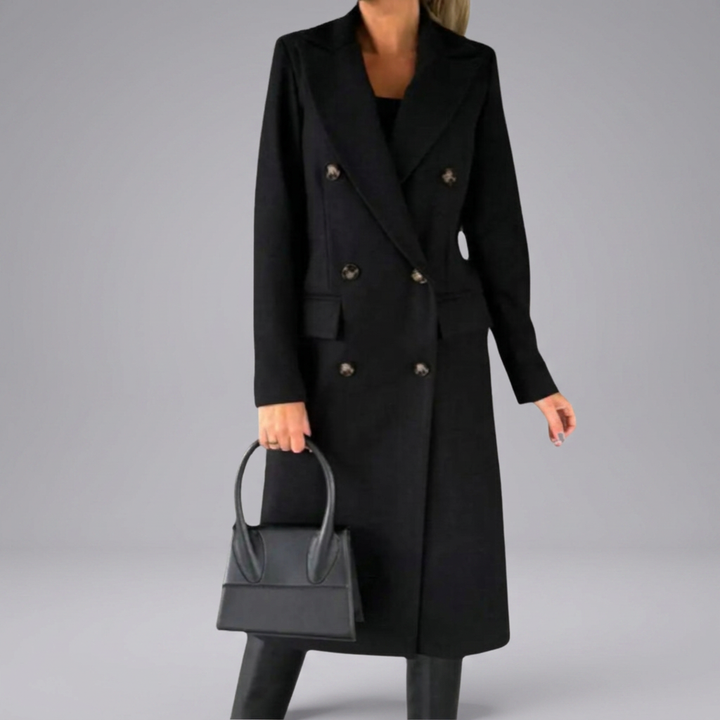 ALEXA™ | Urban Elegance Wool Trench | Elina Dublin