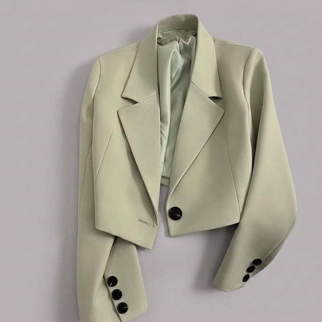 CORALIE™ - Sophisticated Cropped Blazer | Elina Dublin