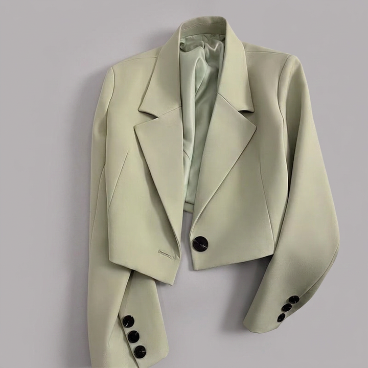 CORALIE™ - Sophisticated Cropped Blazer | Elina Dublin