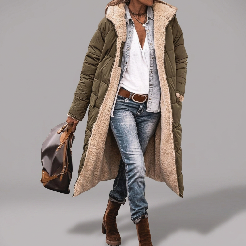 SASHA™ | Elegant Reversible Coat | Elina Dublin