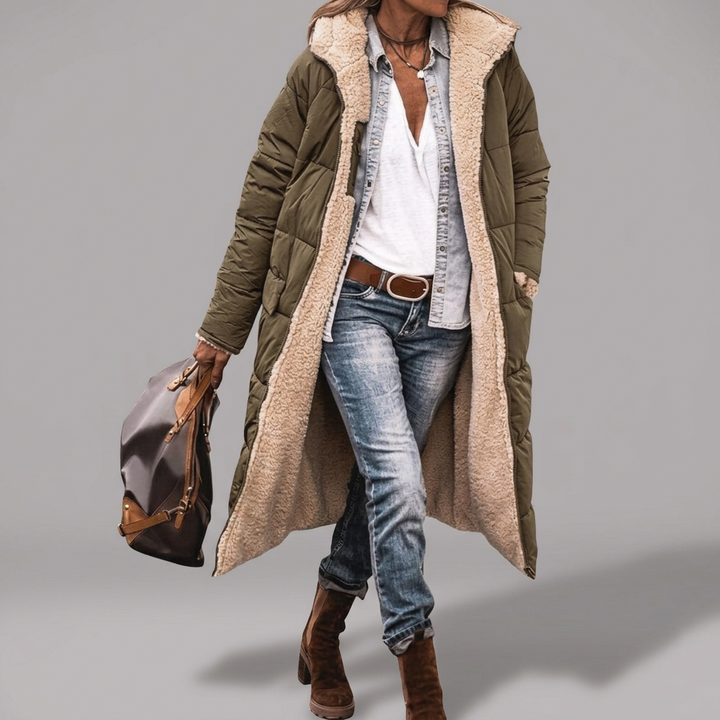 SASHA™ | Elegant Reversible Coat | Elina Dublin