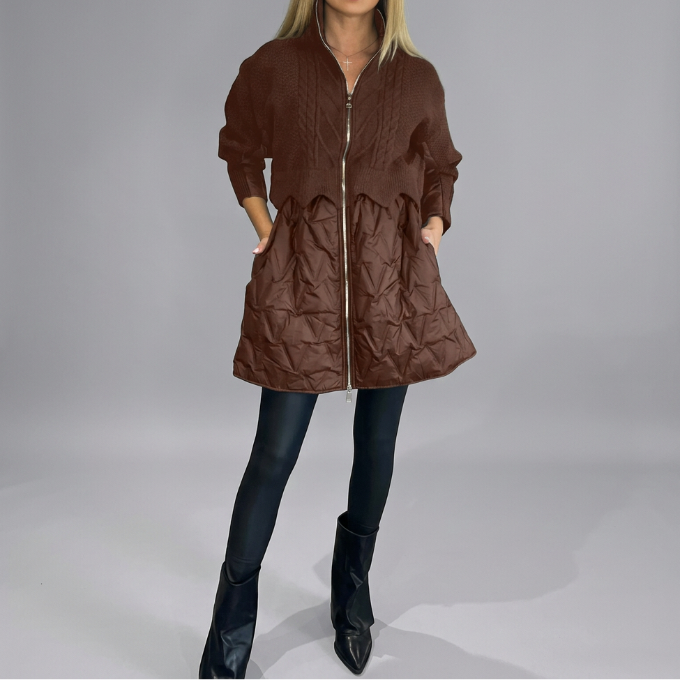 MAIREAD™ - Quilted Hybrid Jacket | Elina Dublin
