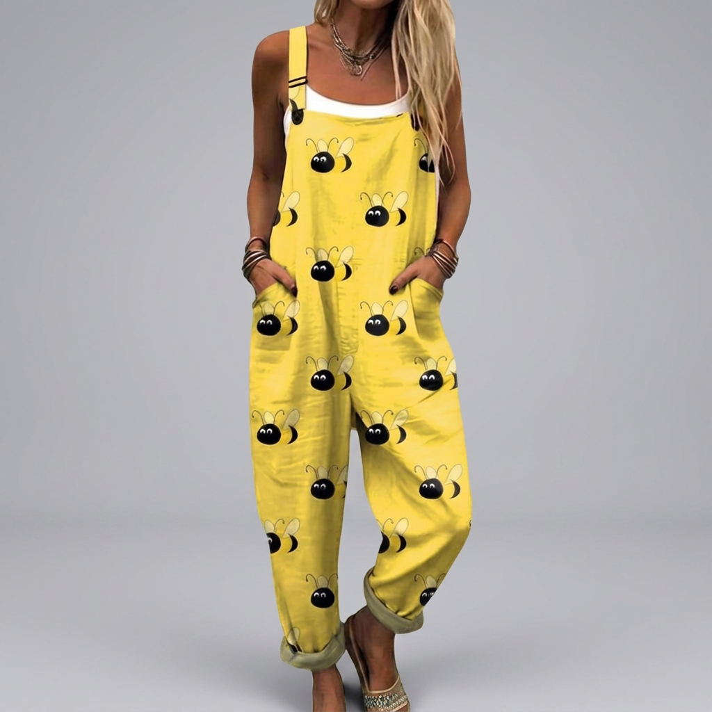 Tara - Fun bee-printed monkey | Elina Dublin