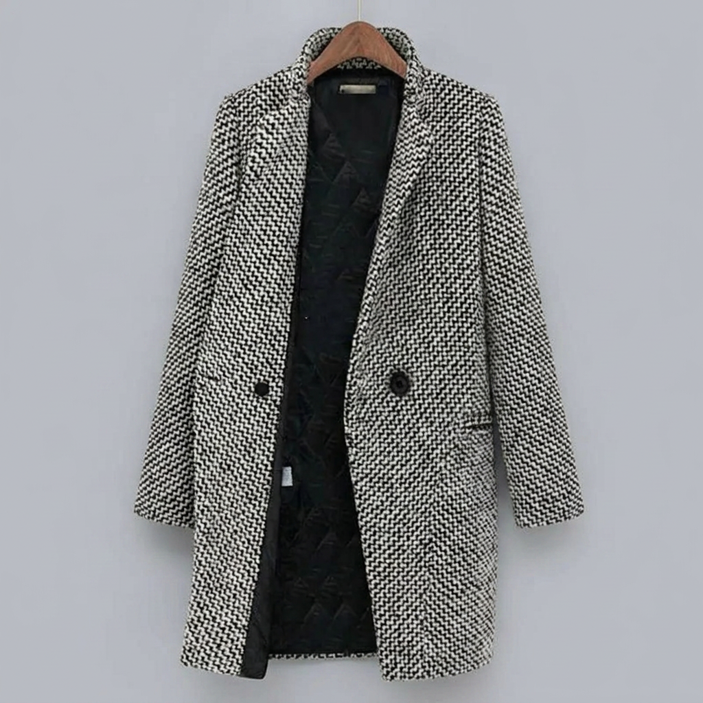 AMARA™ |  Long Wool Coat | Elina Dublin