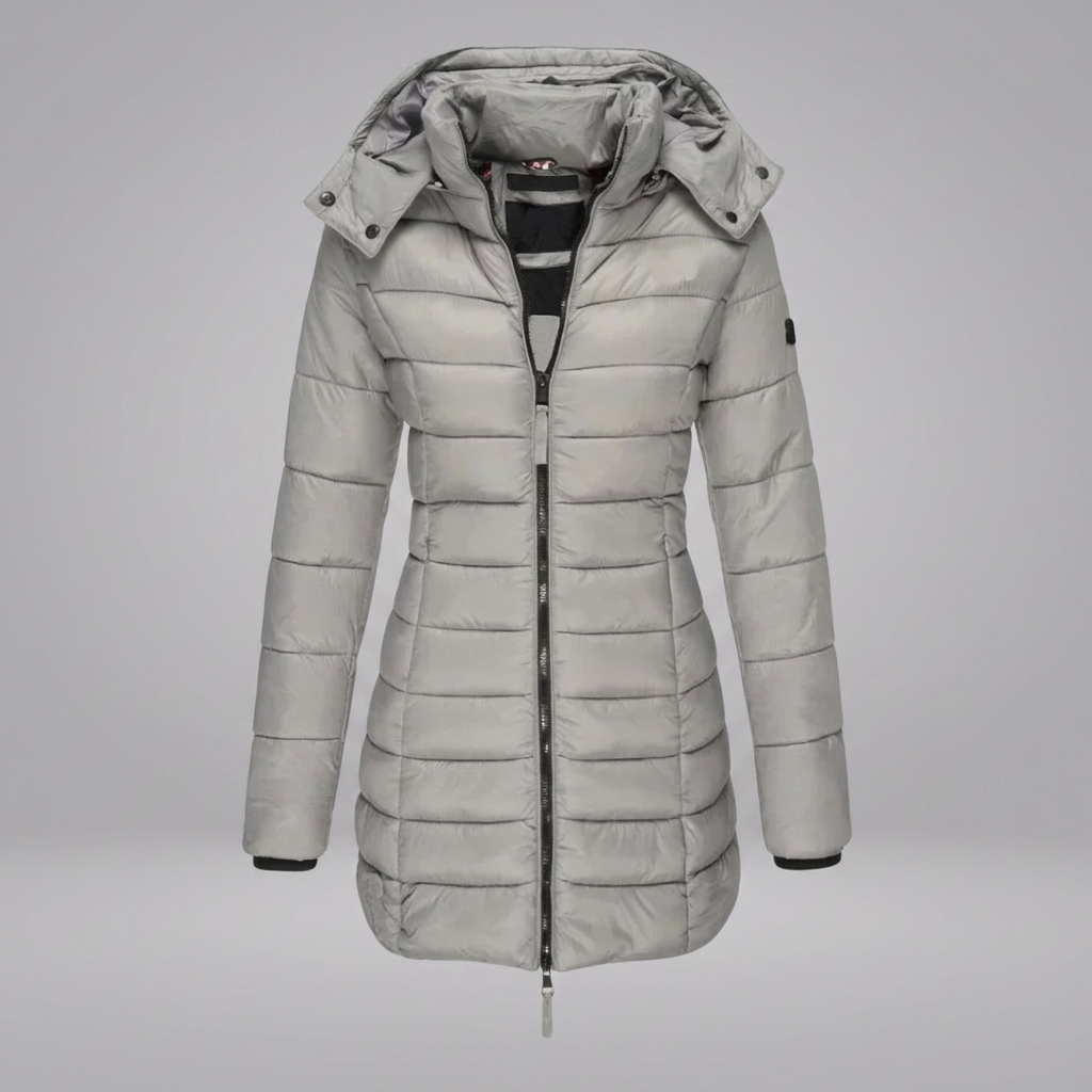 TALIA™ - Classic Long Puffer Jacket | Elina Dublin