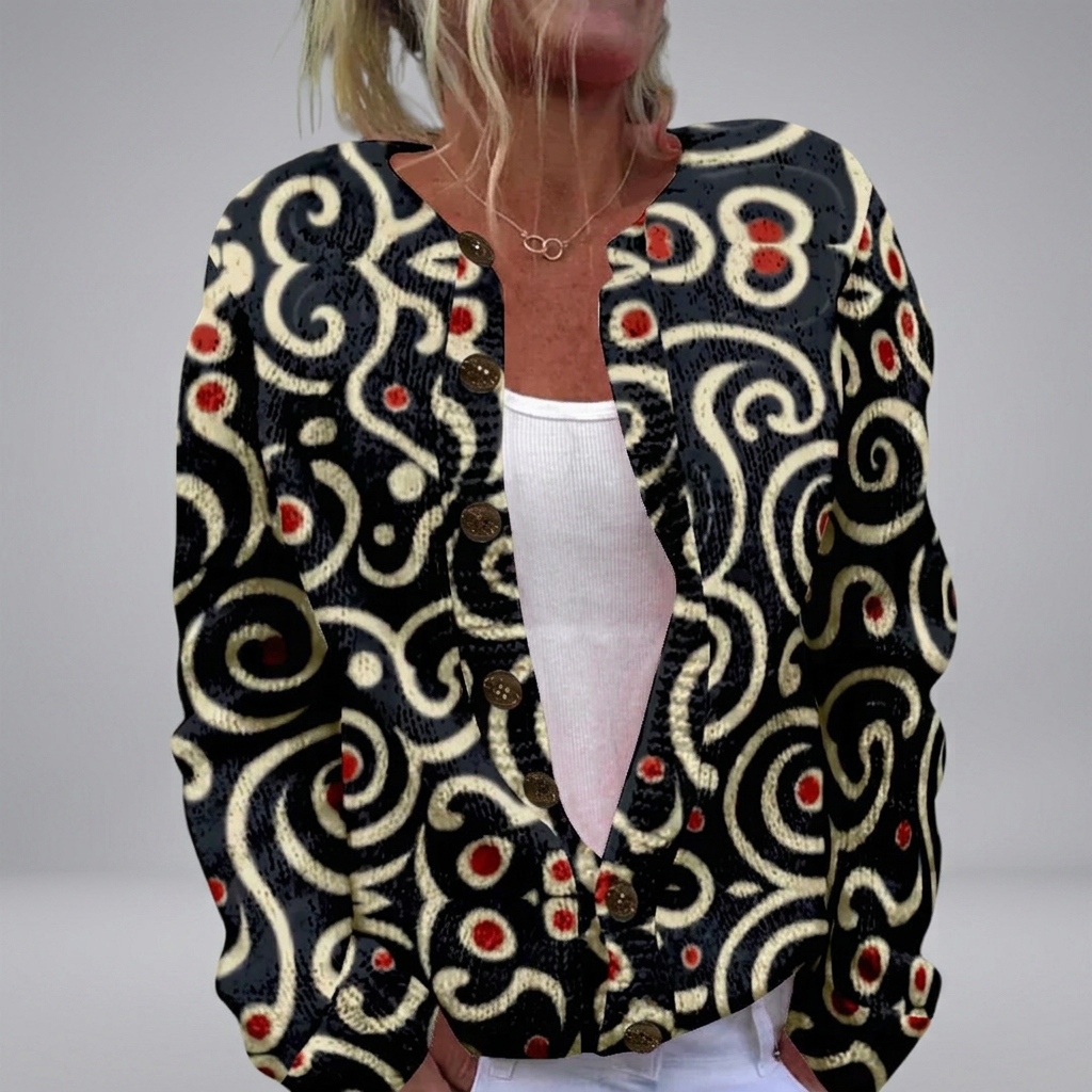 Dympna - Petalfall Knit Cardigan | Elina Dublin