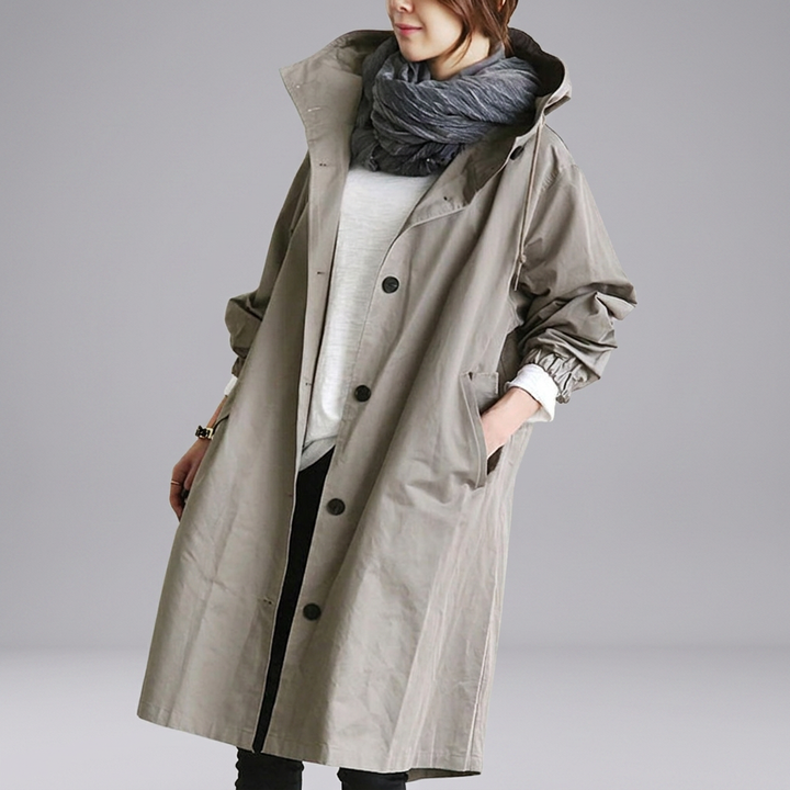 EVA™ | Tailored Fashion Trench Coat | Elina Dublin