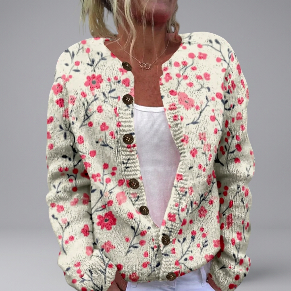 Aoibhinne - Autumn Bloom Cardigan | Elina Dublin