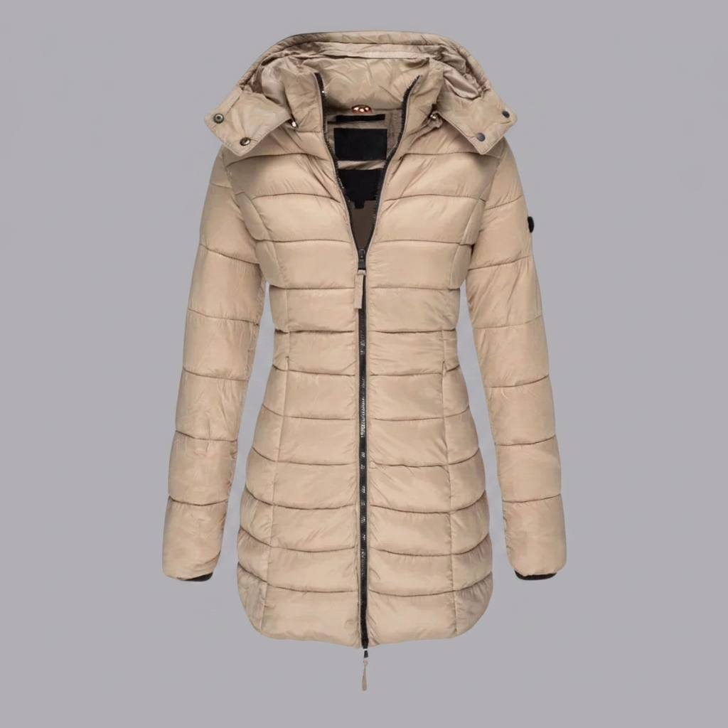 TALIA™ - Classic Long Puffer Jacket | Elina Dublin