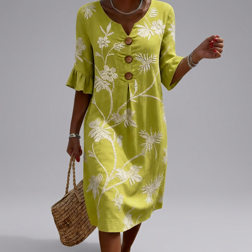 Siobhan - Dress Buttercup | Elina Dublin