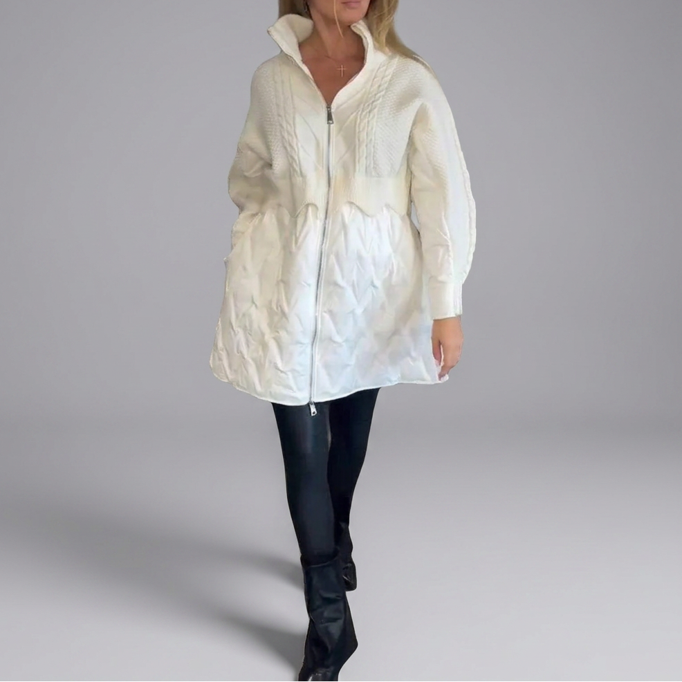 MAIREAD™ - Quilted Hybrid Jacket | Elina Dublin