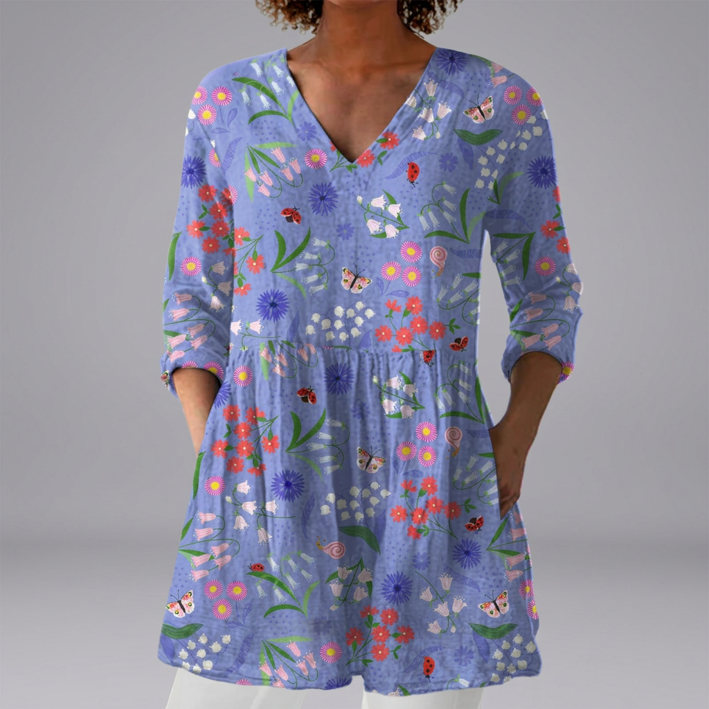 Fainne - Dusky Purple Blouse | Elina Dublin