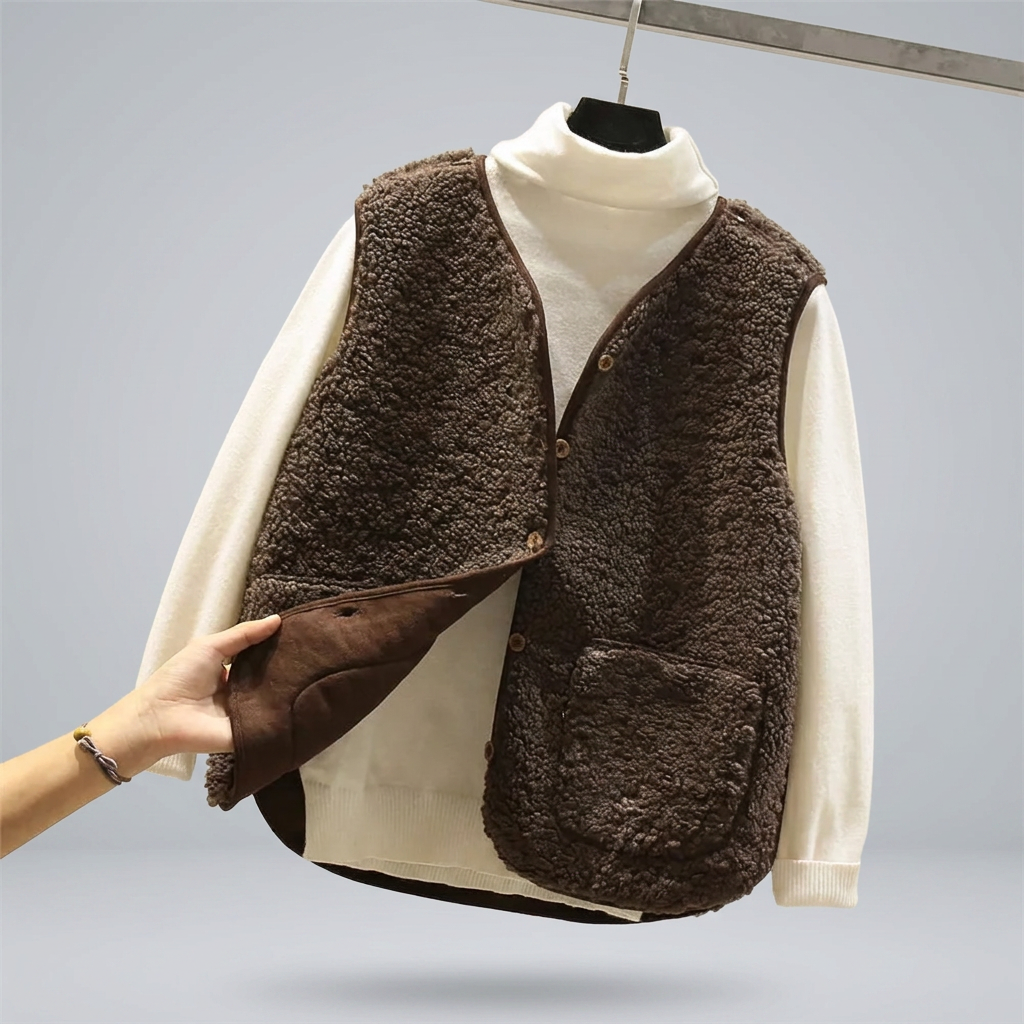 FAYE™ | Luxe Fleece Vest | Elina Dublin