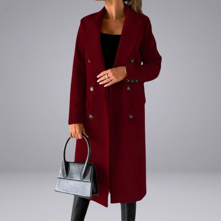 ALEXA™ | Urban Elegance Wool Trench | Elina Dublin