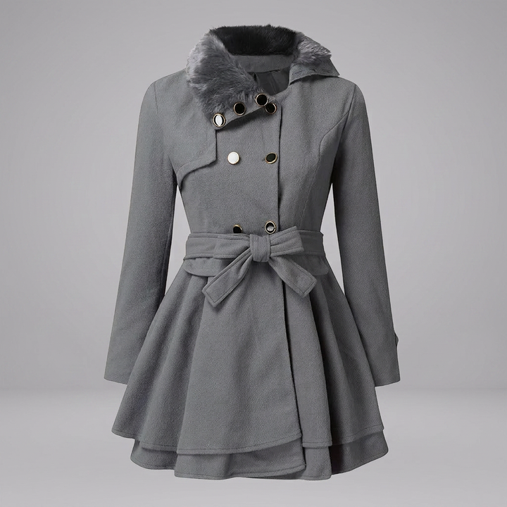 CLAUDIA™ | Vintage Flair Trench Coat | Elina Dublin