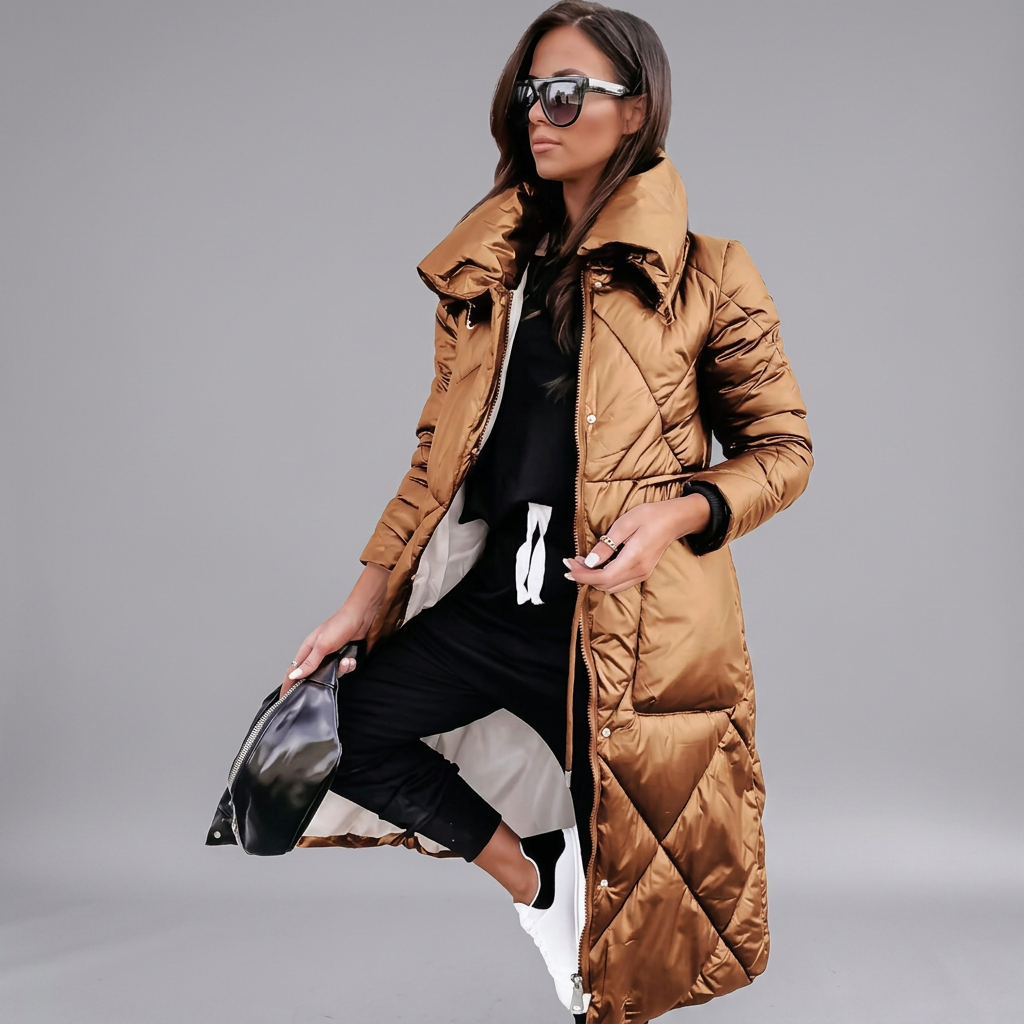 STELLA™ - Modern Quilted Coat | Elina Dublin